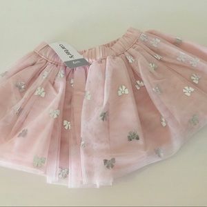 Carters baby girl ballerina tutu skirt, pink!